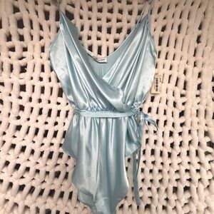 VINTAGE SATIN BODYSUIT